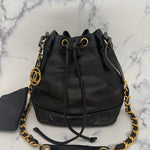 Iconic Chanel Drawstring bag with CC Charm