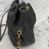 Iconic Chanel Drawstring bag with CC Charm