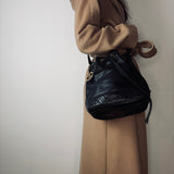 Iconic Chanel Drawstring bag with CC Charm