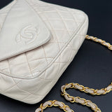 Chanel Tassel Camera Bag in off-white