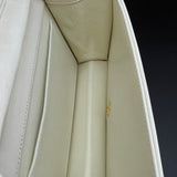 Rare Chanel White Full Flap 24k Hardware