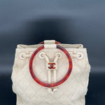 Rare Chanel Matelasse with Tortoise handles