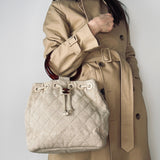 Rare Chanel Matelasse with Tortoise handles