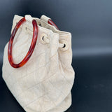 Rare Chanel Matelasse with Tortoise handles