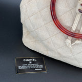 Rare Chanel Matelasse with Tortoise handles