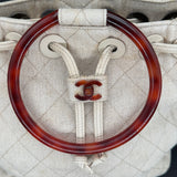 Rare Chanel Matelasse with Tortoise handles
