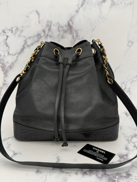 Chanel Caviar Triple Coco