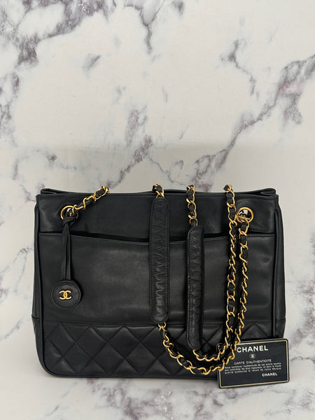 Iconic Chanel Lambskin Tote