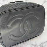 Chanel Drawstring Bag with CC CHarm