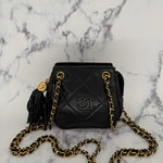 Chanel Chain Crossbody with Tassel