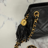 Chanel Chain Crossbody with Tassel
