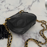 Chanel Chain Crossbody with Tassel
