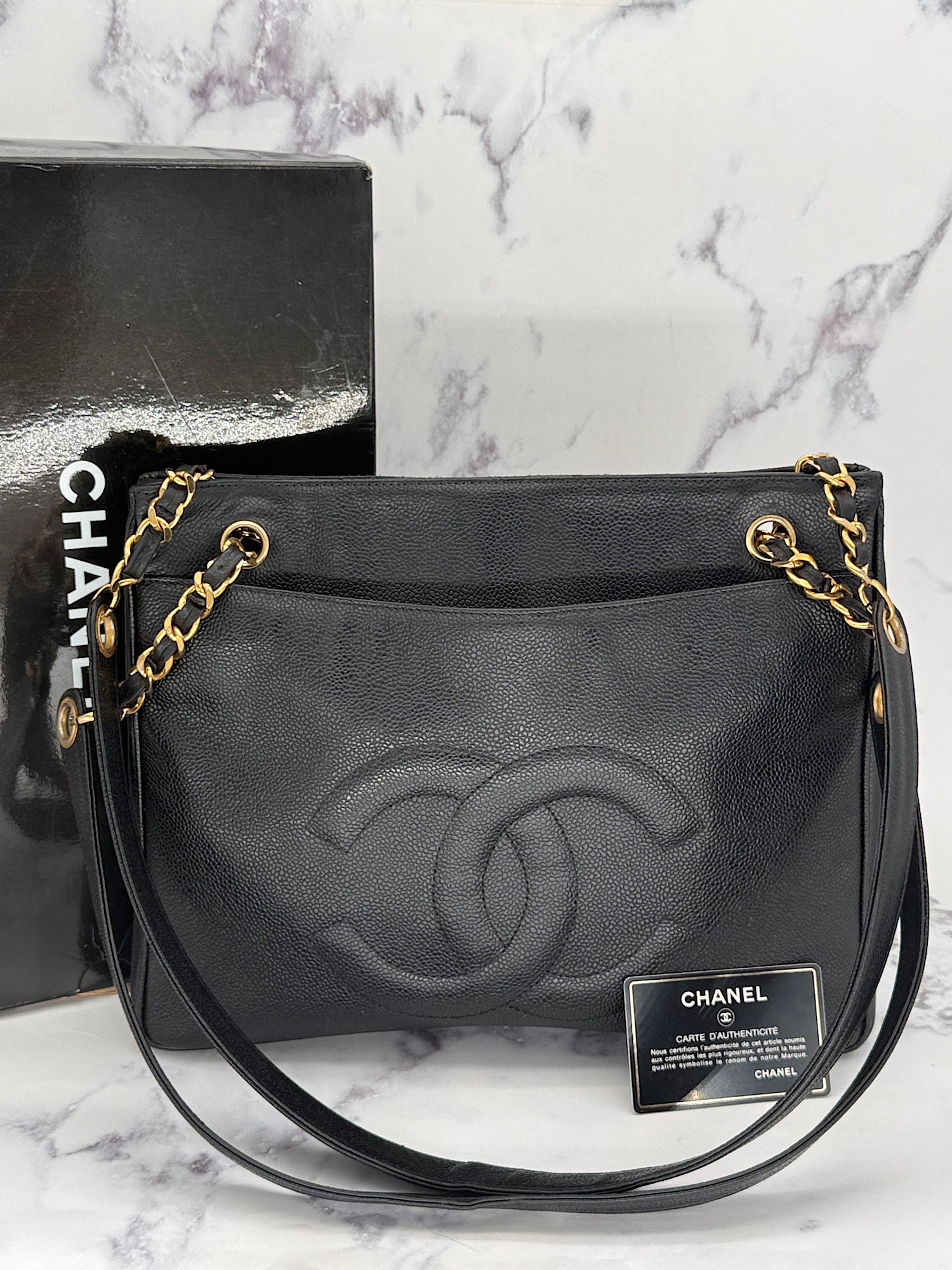 Chanel Caviar Decacoco Bag