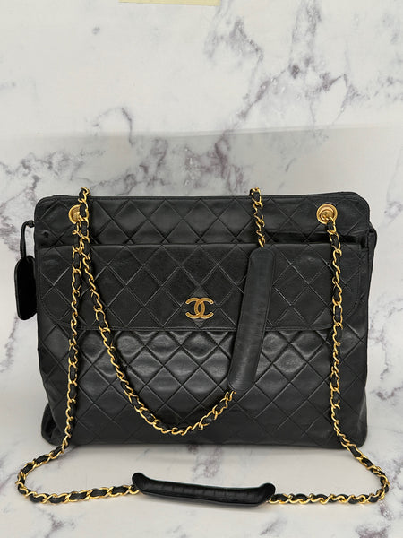 Chanel Matelasse Tote with Chains