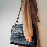 Chanel Matelasse Tote with Chains