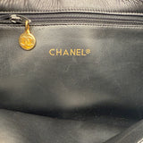 Iconic Chanel Lambskin Tote with CC logo