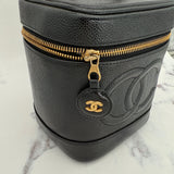 Iconic Chanel Caviar Vanity Bag