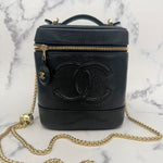 Iconic Chanel Caviar Vanity Bag