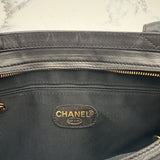 Chanel Black Turnlock Tote
