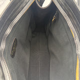 Chanel Black Turnlock Tote