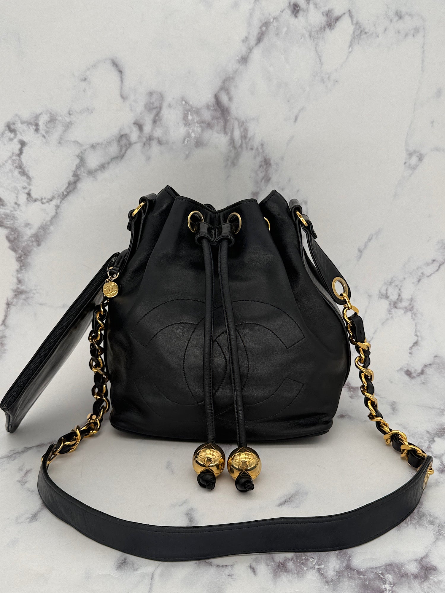 Chanel Decacoco Drawstring Bag