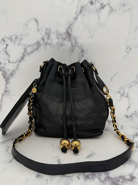 Chanel Decacoco Drawstring Bag