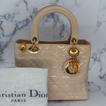 Medium Lady Dior in Patent