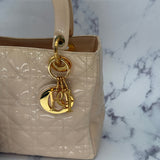 Medium Lady Dior in Patent