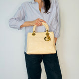 Medium Lady Dior in Patent