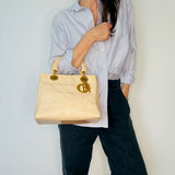 Medium Lady Dior in Patent