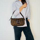 Iconic Fendi Zucca Baguette