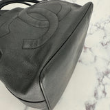 Chanel Decacoco Caviar Drawstring Bag