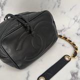 Iconic Chanel Lambskin Drawstring Bag