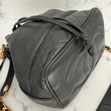 Iconic Chanel Lambskin Drawstring Bag