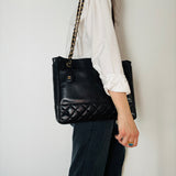 Chanel Matelasse CC Lambskin Tote