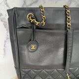 Chanel Matelasse CC Lambskin Tote