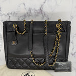 Chanel Matelasse CC Lambskin Tote
