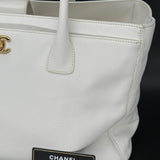 Chanel White Executive Bag