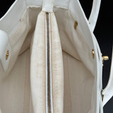 Chanel White Executive Bag