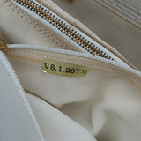 Chanel White Executive Bag