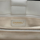 Chanel White Executive Bag