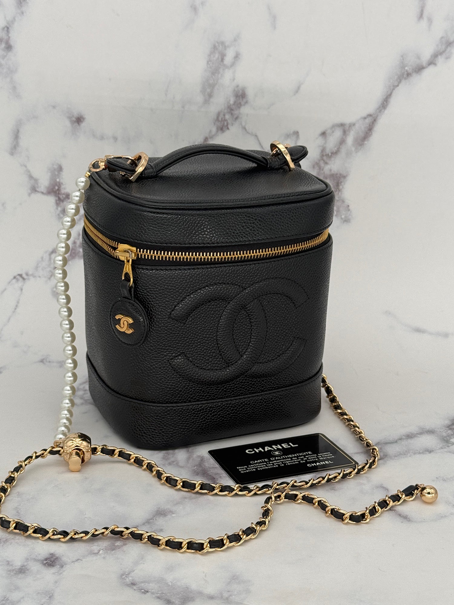 Iconic Chanel Caviar Vanity