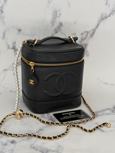Iconic Chanel Caviar Vanity