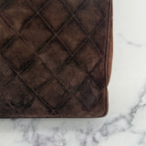 Chanel Suede Turnlock Tote
