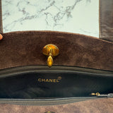 Chanel Suede Turnlock Tote