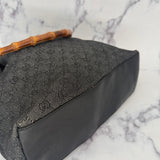 Gucci Bamboo Denim Bag