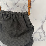 Gucci Bamboo Denim Bag