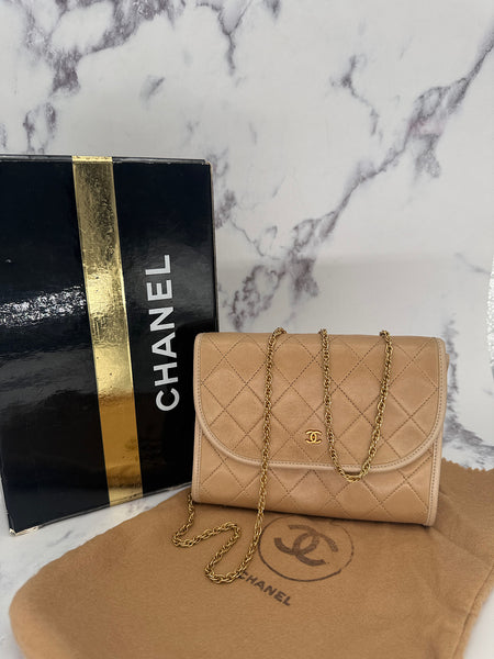 Chanel Beige Mini Bag