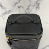 Chanel Vintage Caviar Vanity Case