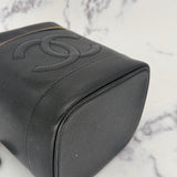 Chanel Vintage Caviar Vanity Case
